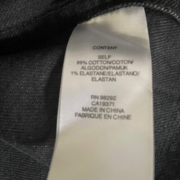 Tibi Black Denim Skirt (size 24 denim sizing) NWOT - Picture 5 of 8